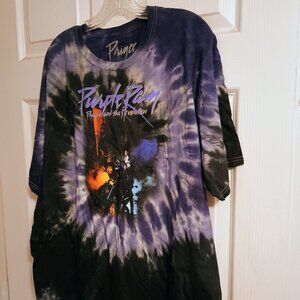Prince Purple Rain Black Tshirt, XL, New